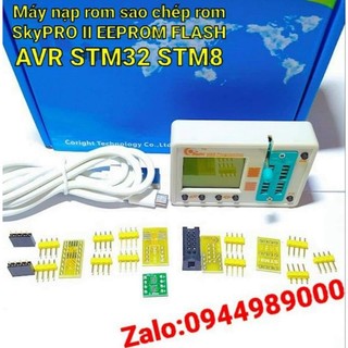 Máy nạp rom sao chép skypro ii eeprom flash avr stm32 stm8