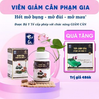 Viên giảm cân PHẠM GIA GOLD3+ thế hệ mới giảm mỡ thừa mỡ vùng bụng bắp tay bắp chân