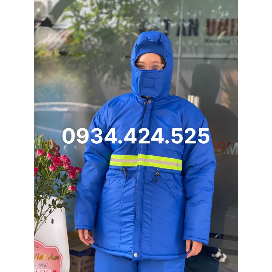 Quần áo kho lạnh âm 25 độ- hàng 5 lớp dày - xưởng may giá sỉ.