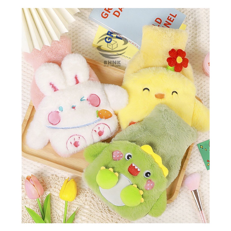 Túi chườm nóng lạnh bụng kinh hoạt hình dễ thương 400ml