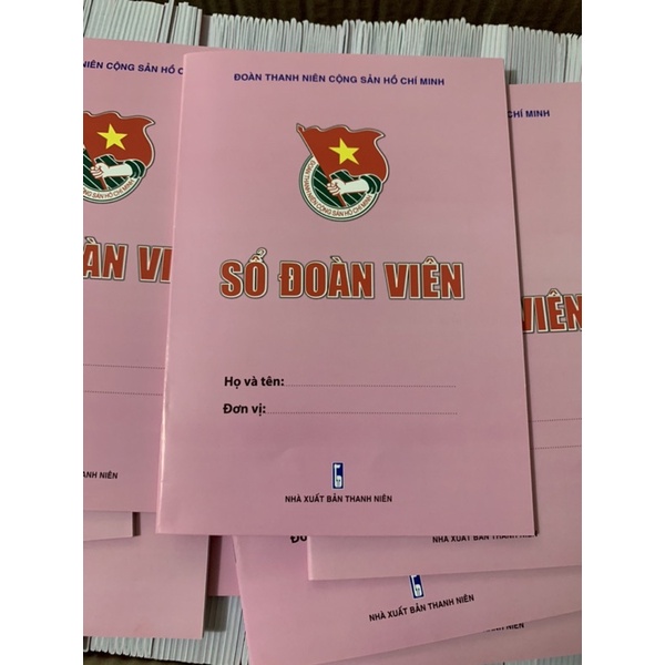 Sổ Đoàn Viên Màu Hồng(mẫu mới)