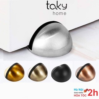 Chặn Cửa Bằng Inox Nhiều Màu Lựa Chọn, Chặn Cửa  Sử Dụng Miếng 3M Gắn Sàn Không Khoan Sàn, Chống Va Đập. TakyHome 1100
