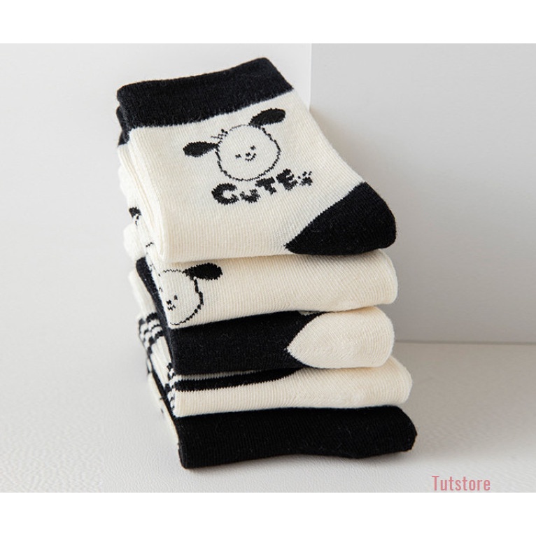 Set 5 đôi tất trẻ em mẫu mới