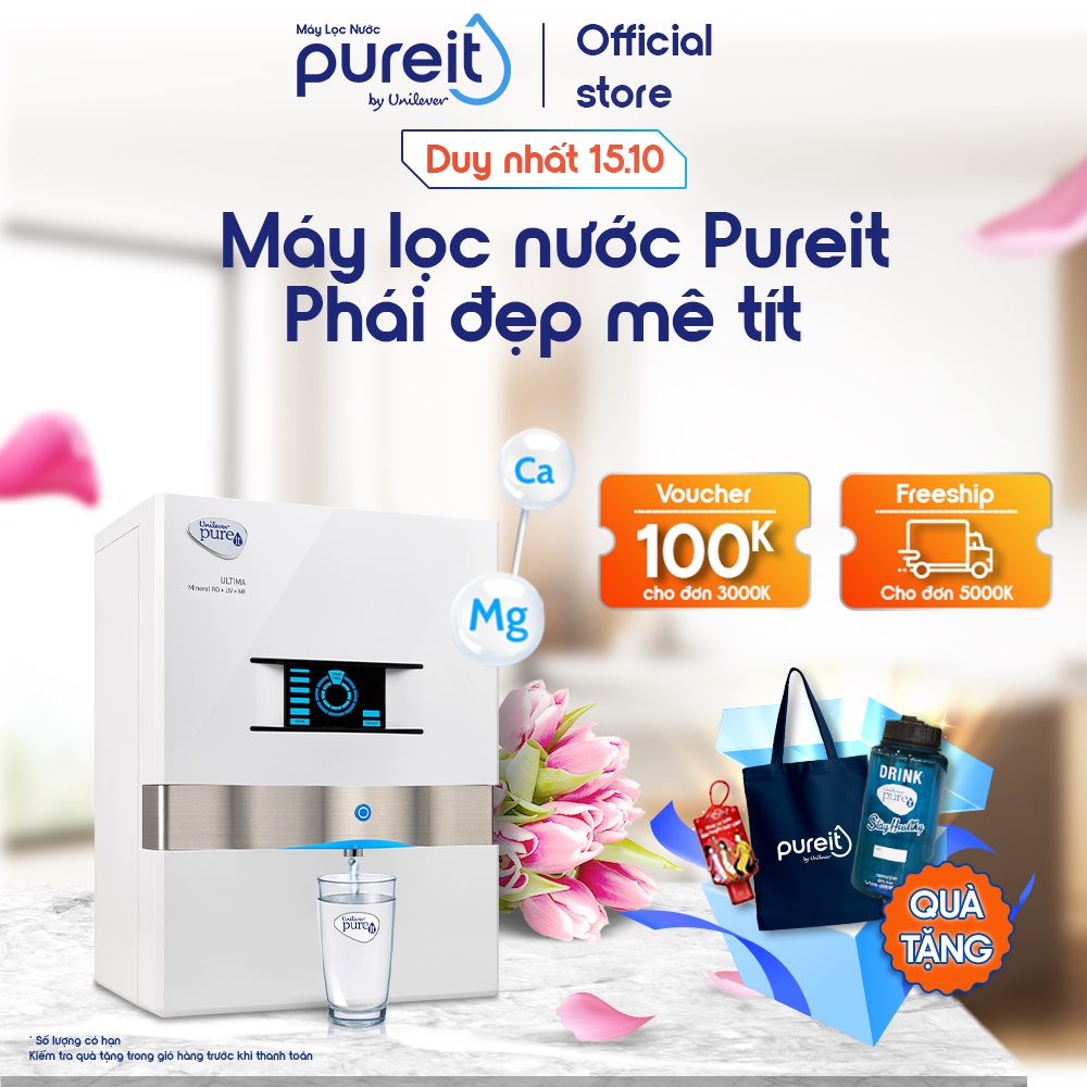 Máy Lọc Nước Pureit Ultima - Trắng