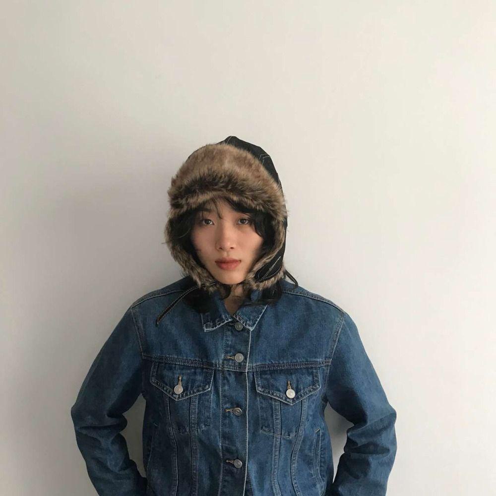 Mũ Lông Che Tai Chống Lạnh Chống Gió Thời Trang Cho Nam Và Nữ