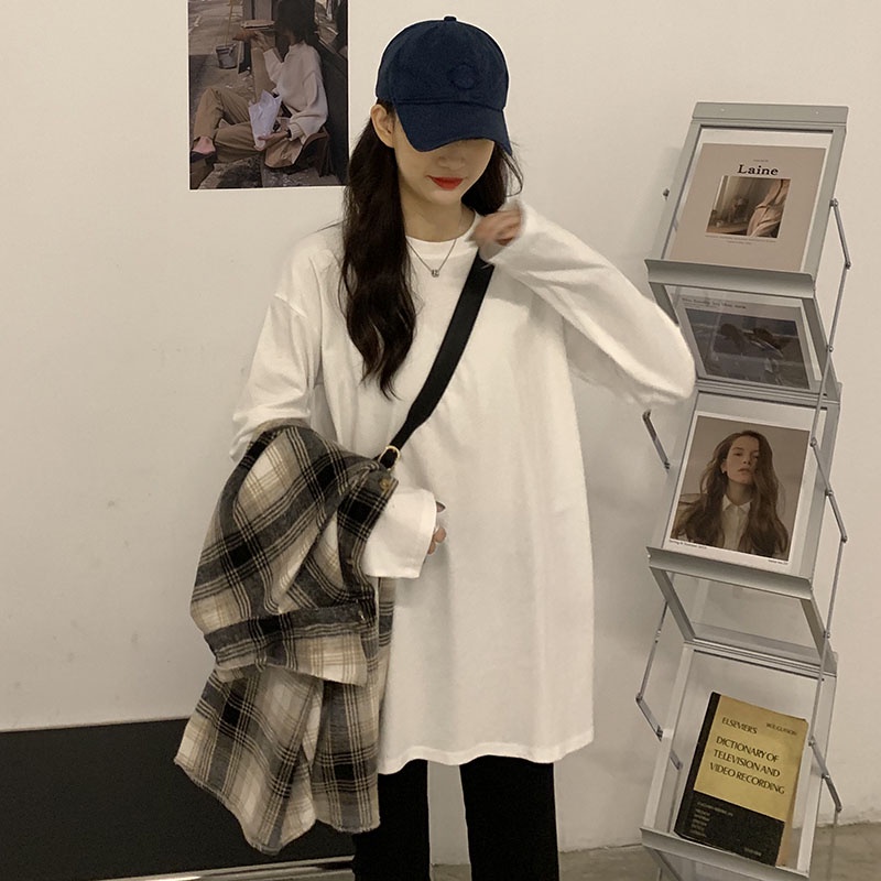 NRVP Áo Thun Nữ Dài Tay Thời Trang Hàn Quốc 2023