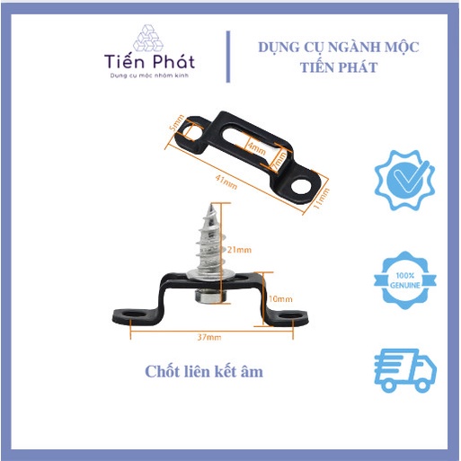 Chốt âm liên kết 1 hướng và 2 hướng dành cho ngành mộc