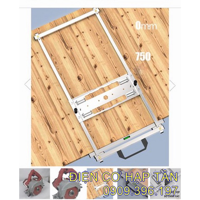 Khung Cố Định Máy Cắt Bàn, Bộ Cắt Đá , Gạch Cầm Tay  7 inch