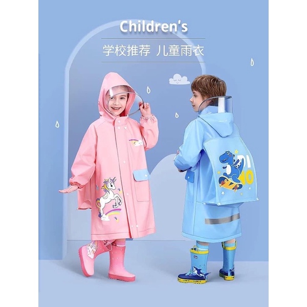Áo mưa cho bé