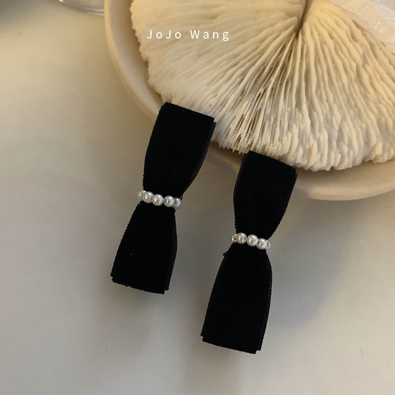 Kẹp Tóc Nơ Sau Lưng Bằng Nhung Tinh Tế Cho Nữ（1pcs）