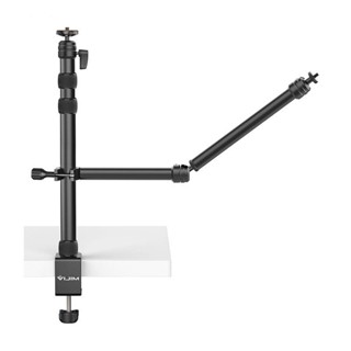 Vijim LS11 / LS02 / LS08 - Chân Đế Kẹp Bàn Kèm Tay Nối Dài Xoay 360 Độ Hỗ Trợ Cho Quay TikTok, Youtube, Review