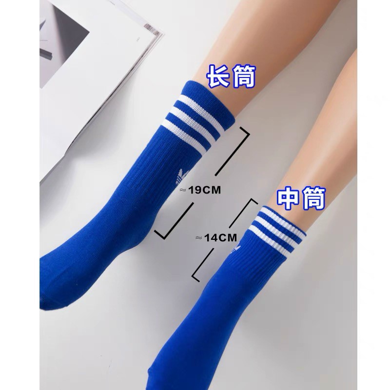 Tất Cổ Cao Cotton Thể Thao Unisex Nhiều Màu đas