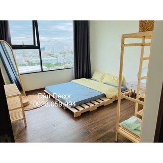 [ Rẻ vô địch ] Giường Pallet gỗ thông cao cấp CHỈ TỪ 350K