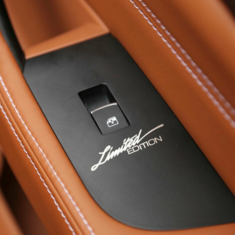 Miếng Dán Đề Can Bằng Kim Loại In Chữ Limited Edition Chất Lượng Cao Không Phai Màu Trang Trí Xe Hơi / Xe Máy