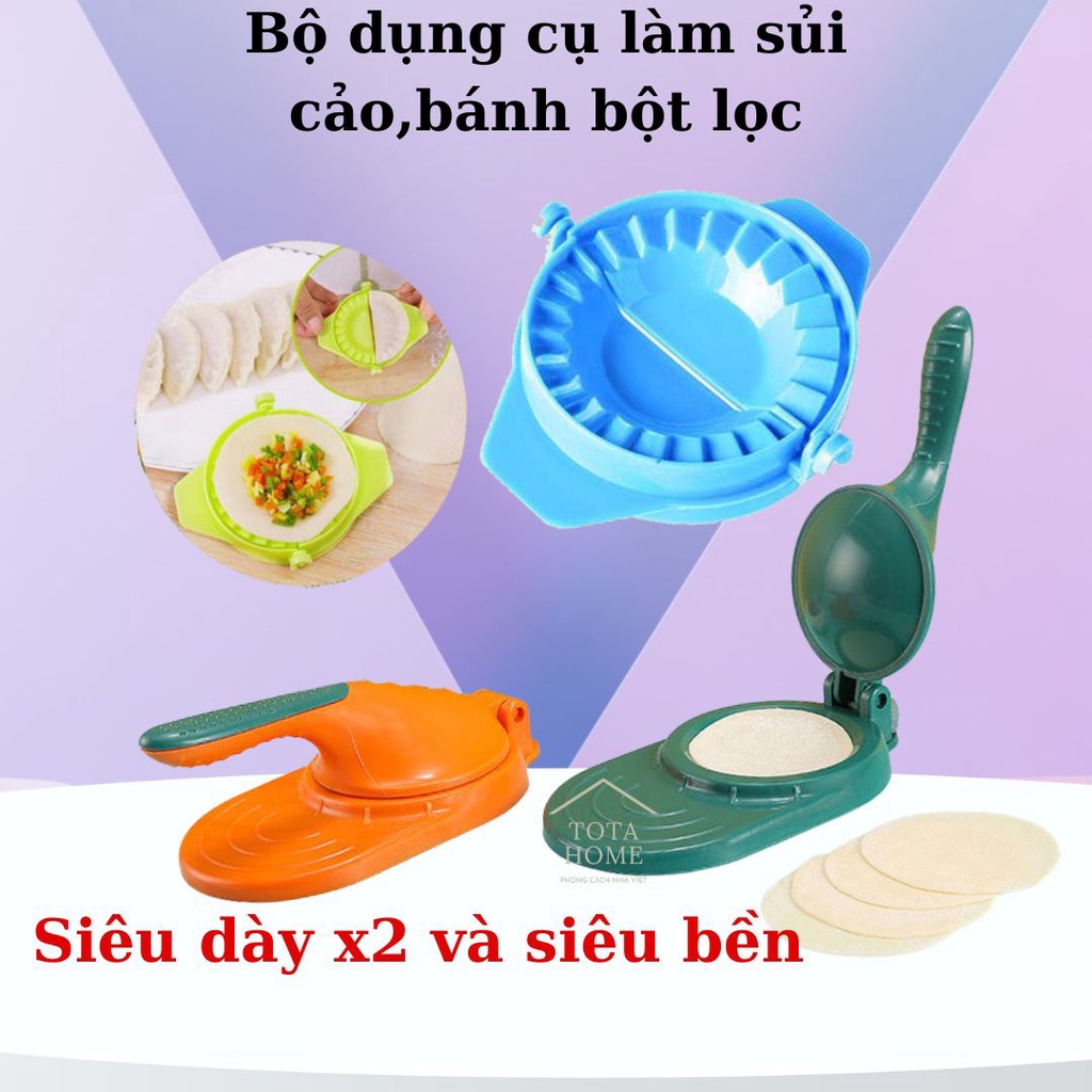 Khuôn làm vỏ bánh gối/ há cảo cho nhà bếp khuôn làm bánh bột lọc khuôn làm bánh xếp chuyên các loại vỏ bánh-Site Lớn