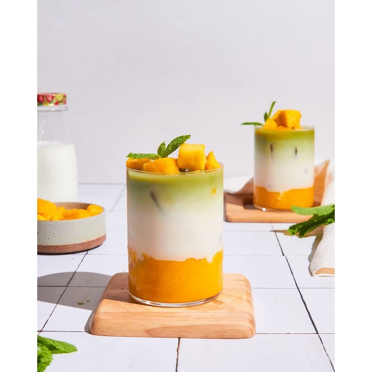 Bột matcha sữa trà xanh nguyên chất Đài Loan túi 1kg  béo ngậy đậm mùi matcha