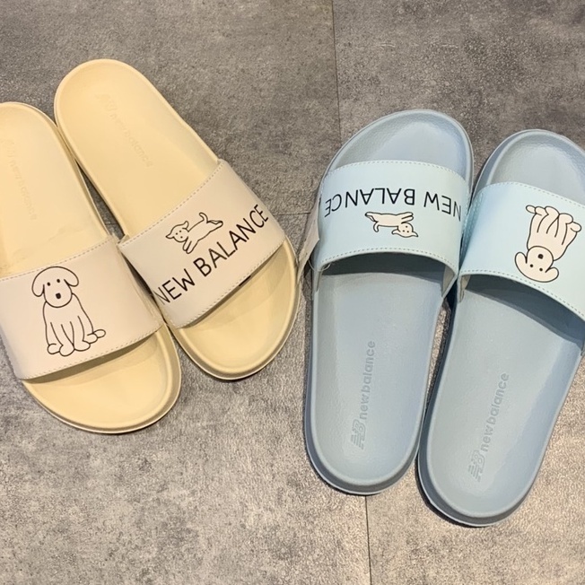 Dép quai ngang NEWBALANCE GOLDEN DOG, chống thấm nước, chống trơn trượt, hàng vnxk-bg house