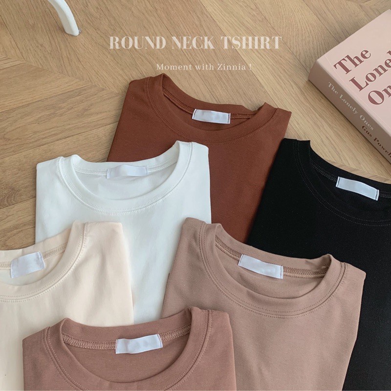 Áo Thun trơn 𝐛𝐚𝐬𝐢𝐜 - 𝐒𝐥𝐢𝐦 𝐟𝐢𝐭