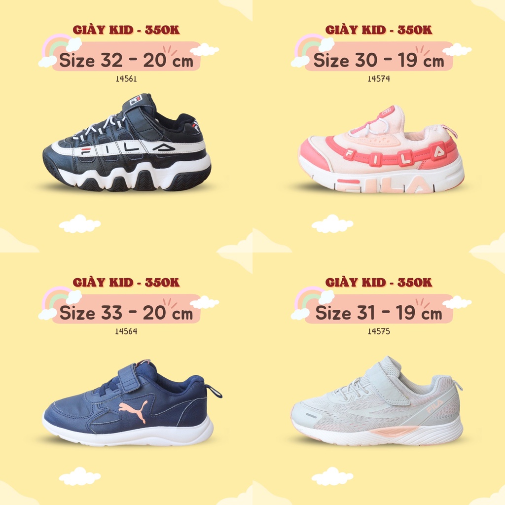 Giày 2hand Thể Thao trẻ em vintagekicks