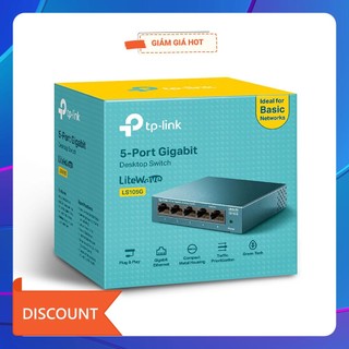 Thiết bị chia mạng TP-Link LS105G LS108G Gigabit, vỏ thép (Chính Hãng TP-Link Việt Nam)