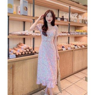 Đầm MELORI - Đầm cúp ngực dáng midi