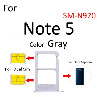 Khay Đựng Thẻ Sim Micro SD Cho Samsung Galaxy Note 5 N920