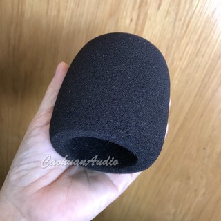 Bông lọc micro thu âm và micro không dây cao ( đen - xanh - cam )
