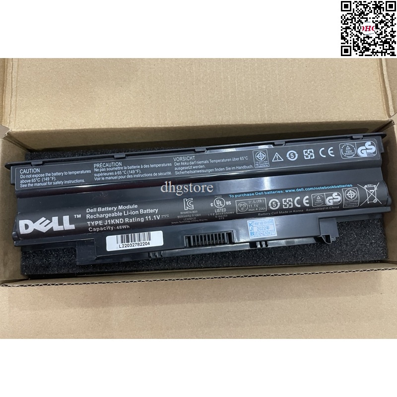 Pin laptop Dell Vostro 1440 1450 1540 1550 2420 2520 3450 3550 3750