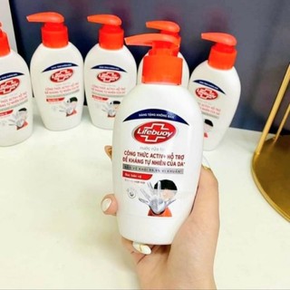 Nước rửa tay lifebouy chai 450ml giúp sạch khuẩn và bảo vệ khỏi 99.9% vi khuẩn
