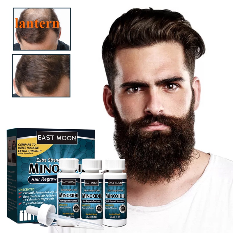 Set 3 Tinh Chất Đèn Lồng Minoxidil 5% Kích Thích Mọc Tóc Cho Nam Giới