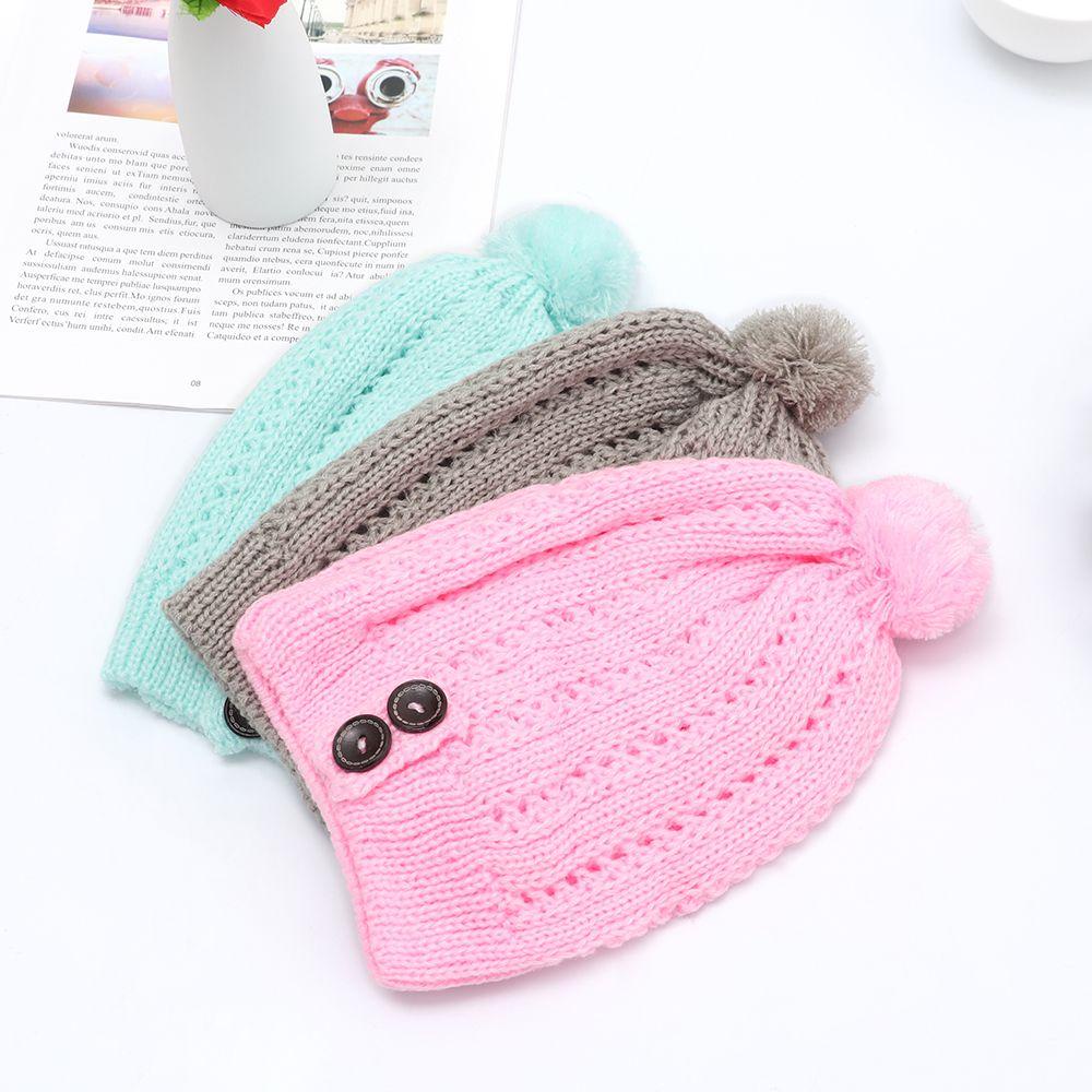 Mũ Beanie Dệt Kim Mềm Co Giãn Thời Trang Cho Nữ