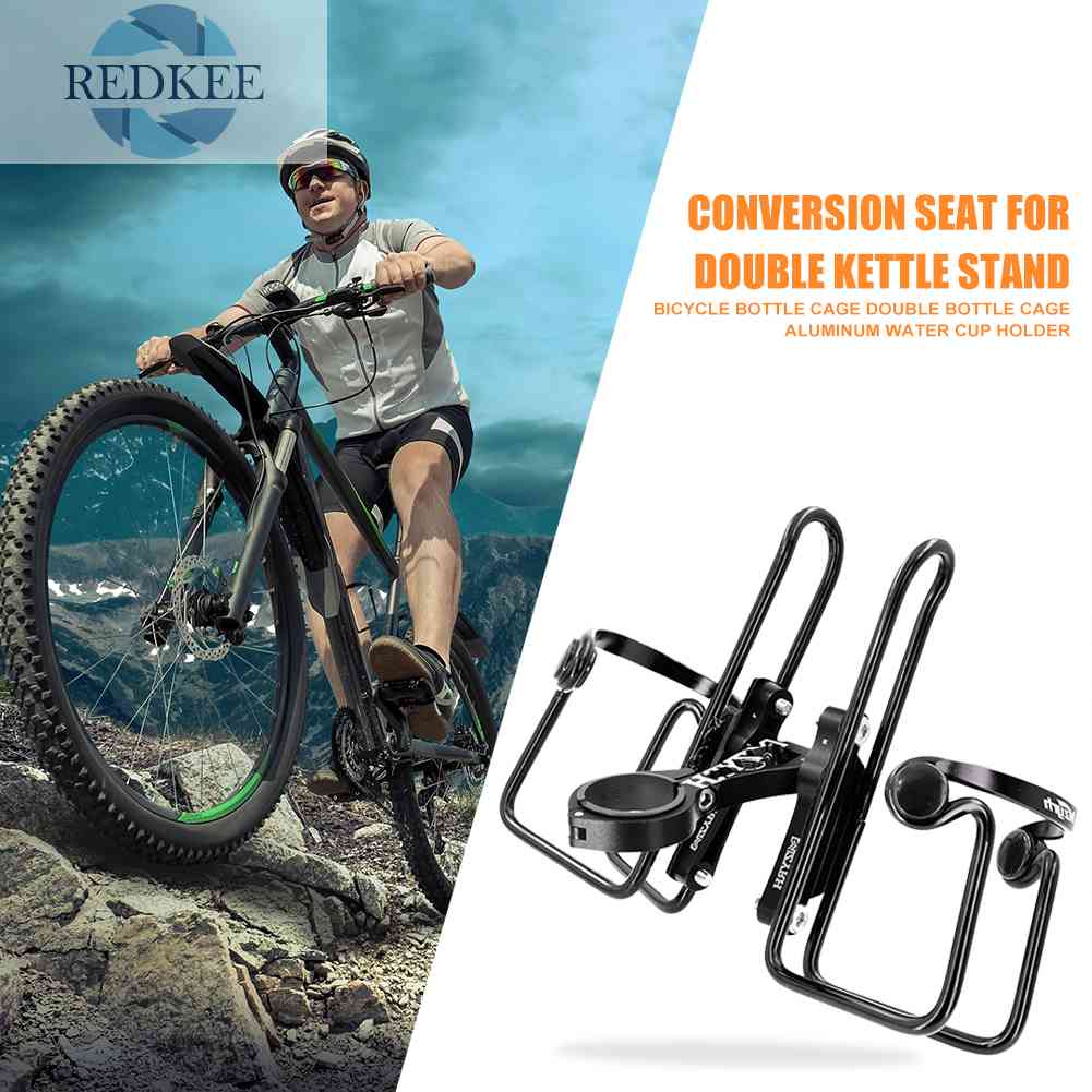 Giá Đỡ Bình Nước Đôi Gắn Tay Lái Xe Đạp MTB