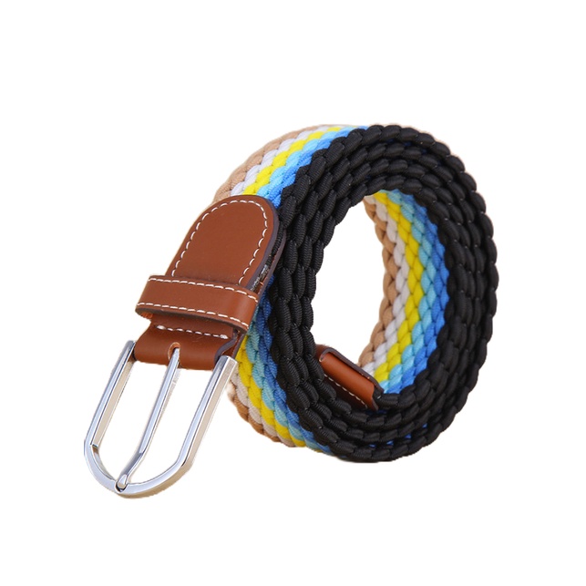 Thắt lưng vải co giãn golfer kiểu bện 12 màu