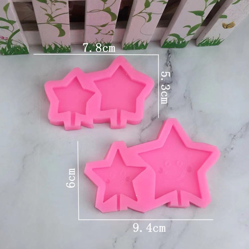 Khuôn Làm Kẹo Mút / Sô Cô La / Mặt Trăng / Ngôi Sao Chịu