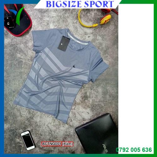 Áo Thun Thể Thao Nữ Thun Lạnh Co Dãn 4 Chiều Thoáng Mát - Hàng chính hãng Bigsize Sport - 100% made in VIỆT NAM 2023