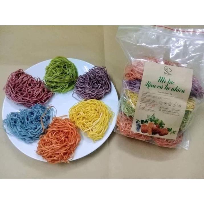 Mì Lứt Đậu Đỗ và rau củ tự nhiên Tâm Hiền gói 500gr, chay, thực dưỡng