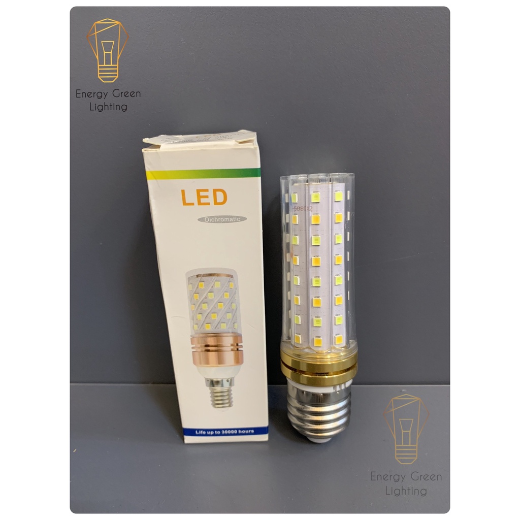 Bộ 3 Bóng Energy Green Lighting Led Bắp Ngô 3 Chế Độ Ánh Sáng Trắng - Vàng - Trung Tính 16w - Đui E27 E14