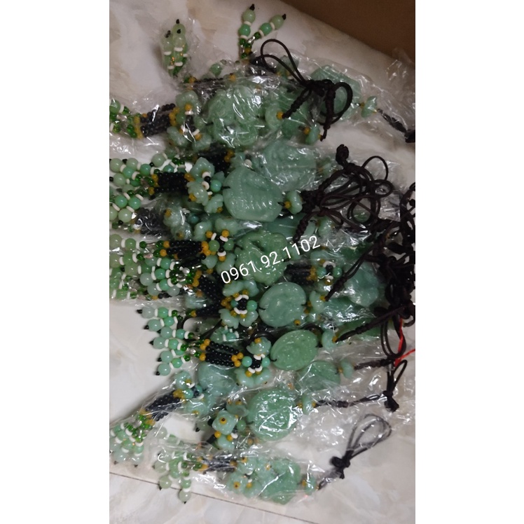 Dây Treo ÔTô ngọc bội khánh dây treo Phong Thủy Tượng Phật Trang Trí Xe Hơi,Ô Tô may mắn tài lộc