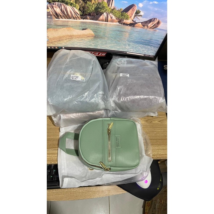 Balo thời trang mini đeo chéo đa năng lonny mẫu trơn GSR [Siêu Sale]