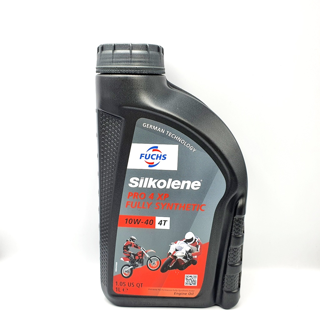 Dầu nhớt tổng hợp cao cấp Fuchs Silkolene Pro 4 10w40- Sản xuất tại Anh