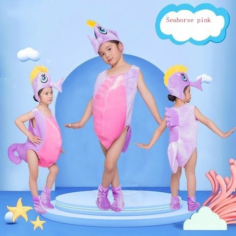 Bộ Đồ Hóa Trang Động Vật Biển / Sư Tử / Cá Ngựa Dễ Thương Cho Bé