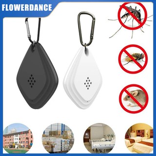 Sẵn sàng cổ điện tử siêu âm thanh gây hại từ chối lỗi muỗi gián chuột sát thủ đuổi di động sạc usb côn trùng flowerdance