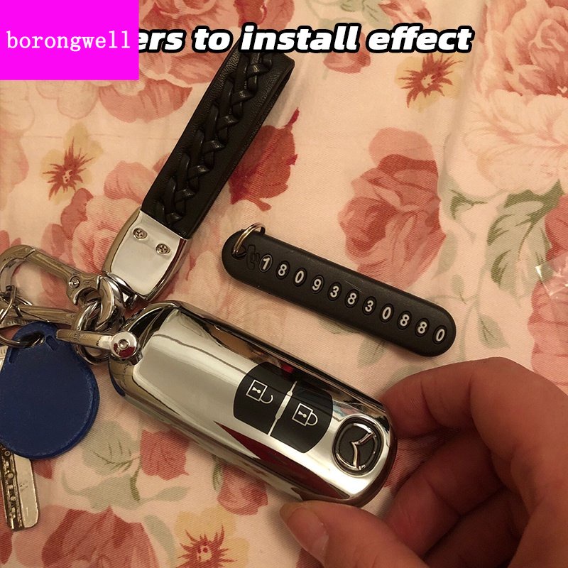 Vỏ Bảo Vệ Chìa Khóa Xe Hơi mazda 2 3 6 Axela Atenza CX-5 CX5 CX-7 CX-9 Smart 2 / 3