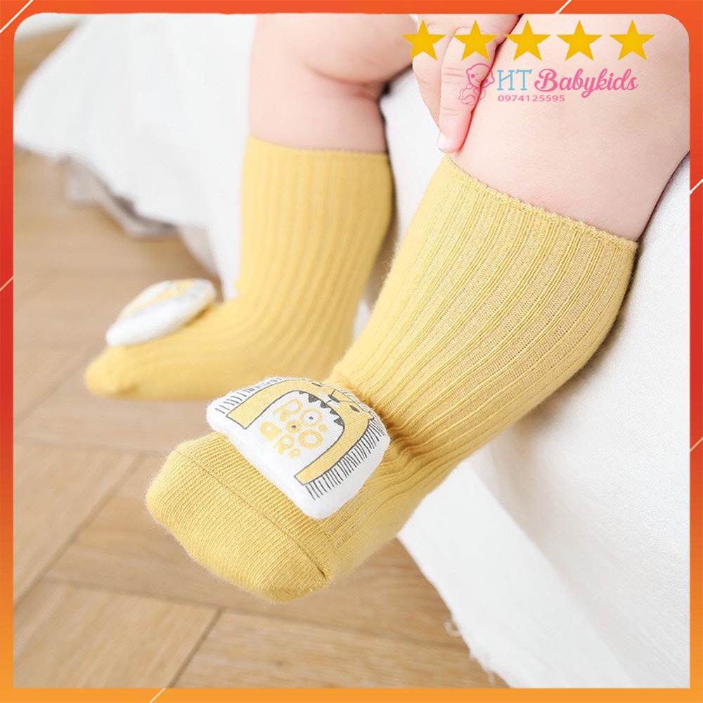 Tất/ Vớ Cổ Cao Cho bé Sơ Sinh Hình Thú Siêu Đáng Yêu Cho Bé Từ 0 - 3 Tuổi