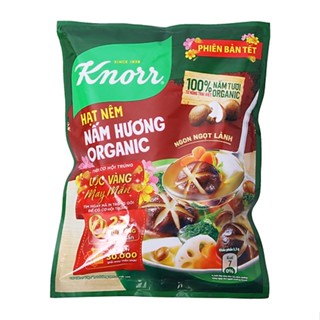 Hạt nêm Knorr Nấm Hương Organic bịch 800g - chay mặn đều dùng được