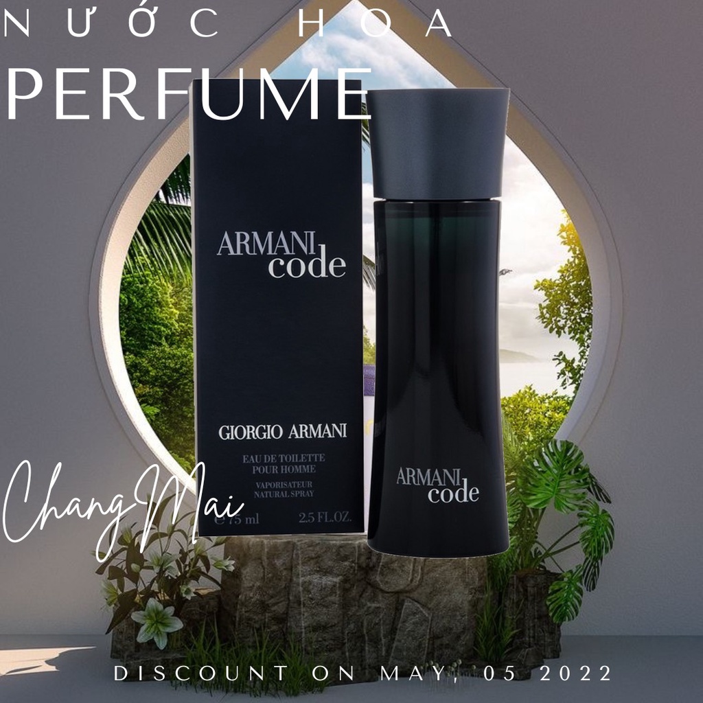 Mẫu thử Nước hoa chính hãng Armani code 10ml