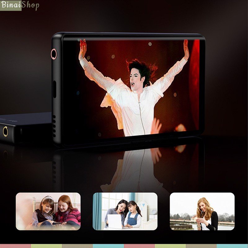 Philips SA5016 - Máy Nghe Nhạc MP3/MP4 Full Cảm Ứng, Hỗ Trợ Bluetooth 5.0, Có Loa Ngoài