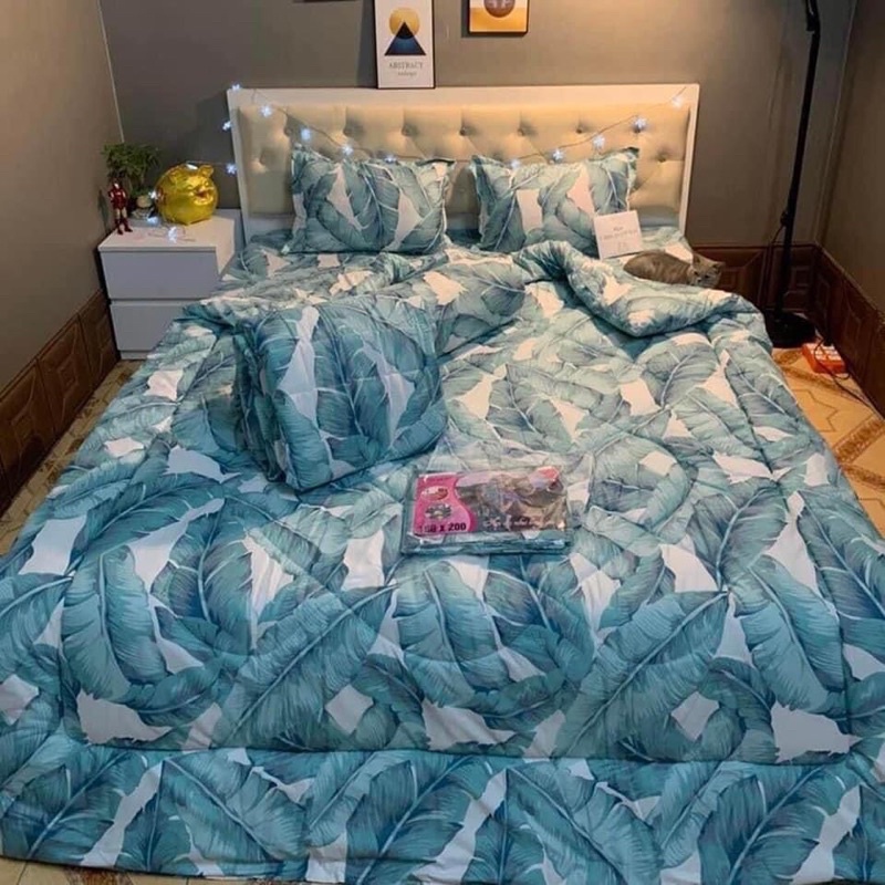 Set 5 món chăn phao siêu nhẹ cực mềm,mịn