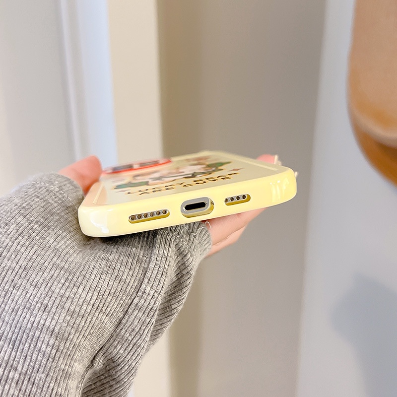 Ốp Điện Thoại Hình Gấu Hoạt Hình Cho iphone7 / 7plus / 8 / 8plus / x / xs / 11 / 12 / 13 / 14 / pro / max / plus / promax