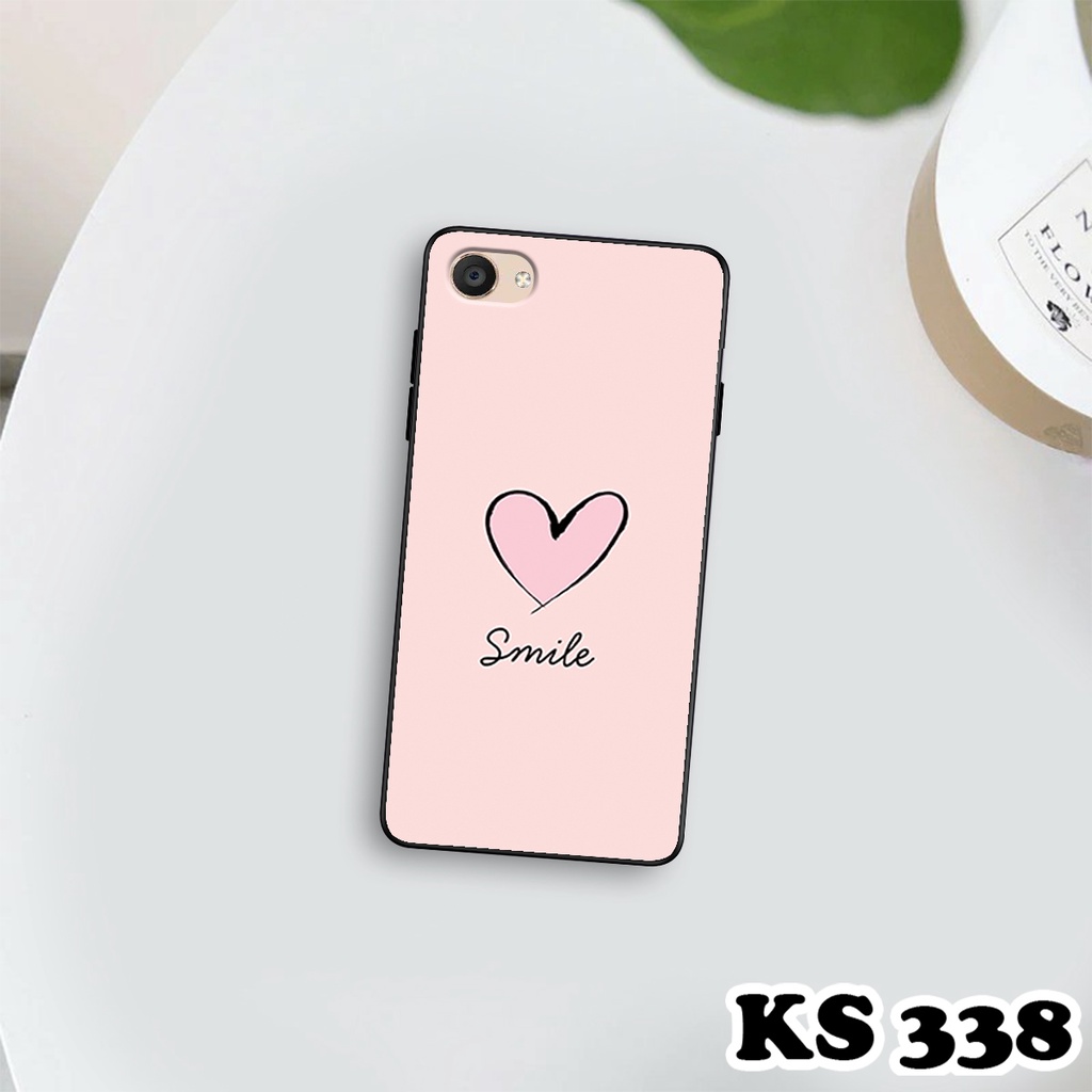 Ốp lưng Vivo V5 - V5 Plus - V5s - V5 Lite - Ốp Vivo in hình LoveSmile - Chất liệu TPU cao cấp chống sốc